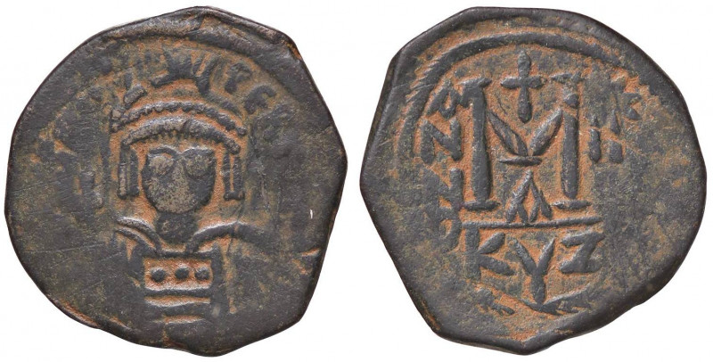 BIZANTINE - Eraclio (610-641) - Follis (Cizico) (AE g. 11,63)
 
MB-BB