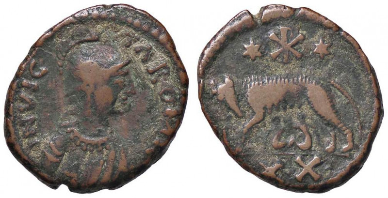 BARBARICHE - OSTROGOTI - Atalarico (526-534) - 20 Nummi (Ravenna) Metlich 84b (A...