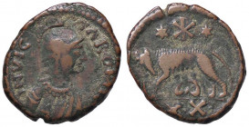 BARBARICHE - OSTROGOTI - Atalarico (526-534) - 20 Nummi (Ravenna) Metlich 84b (AE g. 5,95)
 
BB