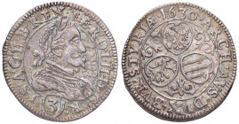 ESTERE - AUSTRIA - Ferdinando II (1618-1637) - 3 Kreuzer 1630 Kr. 499 AG
 
qSPL
