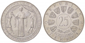 ESTERE - AUSTRIA - Seconda Repubblica (1945) - 25 Scellini 1955 Kr. 2880 R AG 5000 pezzi coniati Lavata
 5000 pezzi coniati - Lavata
FS
