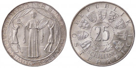 ESTERE - AUSTRIA - Seconda Repubblica (1945) - 25 Scellini 1955 Kr. 2880 AG
 
qFDC