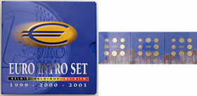 ESTERE - BELGIO - Baldovino I (1951-1993) - Serie 1999-2000-2001 NI-OT-CU 8 valori Cofanetto con le tre serie
 8 valori - Cofanetto con le tre serie...