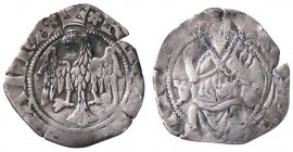 ZECCHE ITALIANE - L'AQUILA - Giovanna II d'Angiò Durazzo (1414-1435) - Cella CNI 63/97; MIR 59 R (AG g. 0,71)
 
meglio di MB