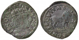 ZECCHE ITALIANE - L'AQUILA - Ferdinando I d’Aragona (1458-1494) - Cavallo MiR 88 NC (CU g. 1,75)
 
qBB