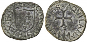 ZECCHE ITALIANE - L'AQUILA - Carlo VIII, Re di Francia (1495) - Cavallo CNI 52/65; MIR 106 (CU g. 2,33)
 
BB