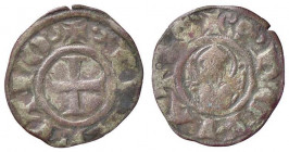 ZECCHE ITALIANE - AREZZO - Repubblica (Sec. XIII-XIV) - Denaro Piccolo CNI 29/44; MIR 10 (MI g. 0,5)
 
meglio di MB