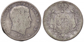 ZECCHE ITALIANE - BOLOGNA - Napoleone I, Re d'Italia (1805-1814) - 2 Lire 1813 Pag. 55a; Mont. 91 R AG Puntali sagomati
 Puntali sagomati - 
MB