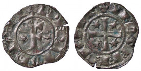 ZECCHE ITALIANE - BRINDISI - Federico II (1197-1250) - Denaro (1249) Spahr 148; MIR 298 NC (MI g. 0,53)
 
BB+