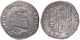 ZECCHE ITALIANE - CASALE - Guglielmo II Paleologo (1494-1518) - Testone CNI 29/32 e 35/40; MIR 185 R (AG g. 9,33)
 
BB/BB+