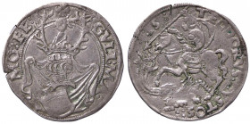ZECCHE ITALIANE - CASALE - Guglielmo II Paleologo (1494-1518) - Cornuto CNI 42/51; MIR 187 R (AG g. 5,2)
 
BB-SPL