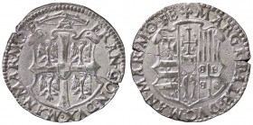 ZECCHE ITALIANE - CASALE - Francesco III Gonzaga (1540-1550) - Cavallotto CNI 10/18; MIR 251 R (MI g. 3,47) Ottima argentatura
 Ottima argentatura
b...