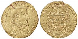 ZECCHE ITALIANE - CASALE - Guglielmo Gonzaga (1566-1587) - Doppia 1578 CNI 45/46; MIR 264/1 RR (AU g. 6,52)
 
qBB
