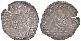 ZECCHE ITALIANE - CASALE - Ferdinando Gonzaga (1612-1626) - 6 Grossi CNI 58/66; MIR 332 NC (MI g. 1,49) Frattura di conio
 Frattura di conio
meglio ...