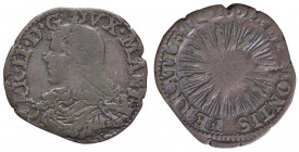 ZECCHE ITALIANE - CASALE - Carlo II Gonzaga (1647-1665) - Soldo 1661 CNI 10/13; MIR 361 (MI g. 1,45)
 
qBB