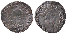 ZECCHE ITALIANE - CASTIGLIONE DELLE STIVIERE - Rodolfo Gonzaga (1586-1593) - Sesino CNI 24; MIR 157 RRR (MI g. 0,56)
 
qBB