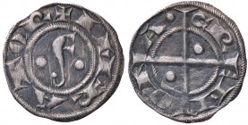ZECCHE ITALIANE - CREMONA - Comune (1155-1330) - Grosso da 4 denari imperiali CNI 6/8; MIR 289 R (AG g. 1,27)
 
BB+