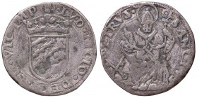 ZECCHE ITALIANE - DESANA - Ludovico II Tizzone (1510-1525) - Testone CNI 6/10; MIR 442 RRR (AG g. 8,33)
 
qBB
