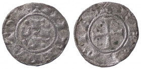 ZECCHE ITALIANE - FERRARA - Repubblica, a nome di Federico I (1200?-1344) - Denaro CNI 1/5; MIR 215 (MI g. 0,33)
 
meglio di MB