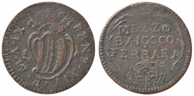 ZECCHE ITALIANE - FERRARA - Benedetto XIV (1740-1758) - Mezzo baiocco A. IX Munt. 318 CU
 
BB
