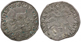 SAVOIA - Carlo II il Buono (1504-1553) - Cornuto forte MIR 368a R (AG g. 5,2)T BRV NAS Qualche sedimento al D/
 T BRV NAS - Qualche sedimento al D/
...