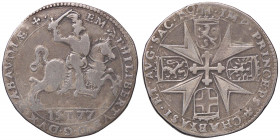 SAVOIA - Emanuele Filiberto (1553-1580) - Tallero 1577 Torino CNI 298/306; Sim. 30/2 RRR (AG g. 27,79)
 
MB-BB