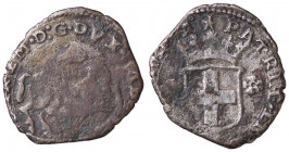SAVOIA - Carlo Emanuele I (1580-1630) - Cavallotto MIR 659 R (MI g. 1,92)IV tipo
 IV tipo -
meglio di MB
