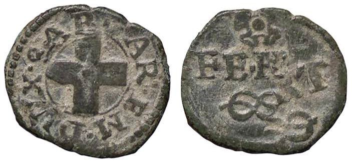SAVOIA - Carlo Emanuele I (1580-1630) - Forte (Aosta) MIR 685 RR (MI g. 0,76)I t...