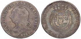 SAVOIA - Carlo Emanuele III (1730-1773) - Mezzo scudo 1758 Mont. 176 R AG
 
MB