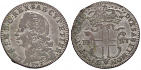 SAVOIA - Carlo Emanuele III (1730-1773) - 5 Soldi 1742 Mont. 94 NC MI
 
BB