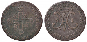 SAVOIA - Vittorio Amedeo III (1773-1796) - Soldo 1781 Mont. 403 MI
 
BB+