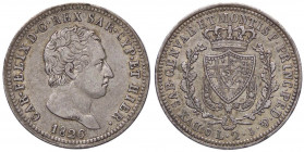 SAVOIA - Carlo Felice (1821-1831) - 2 Lire 1826 G Pag. 85; Mont. 78 R AG Colpetto
 Colpetto
BB