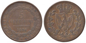 SAVOIA - Carlo Felice (1821-1831) - 5 Centesimi 1826 G Pag. 126; Mont. 132 CU
 
qBB