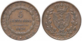 SAVOIA - Carlo Felice (1821-1831) - 5 Centesimi 1826 T (L) Pag. 127; Mont. 130 CU
 
BB+/qSPL