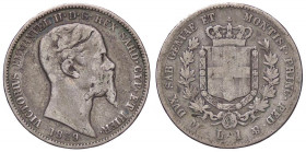 SAVOIA - Vittorio Emanuele II (1849-1861) - Lira 1859 M Pag. 413; Mont. 87 R AG
 
meglio di MB