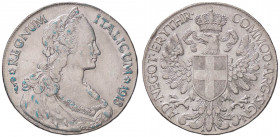 SAVOIA - Eritrea - Tallero 1918 Pag. 956a; Mont. 435 RR AG Senza firma dell'incisore Abilmente lavata, colpetto
 Senza firma dell'incisore - Abilment...