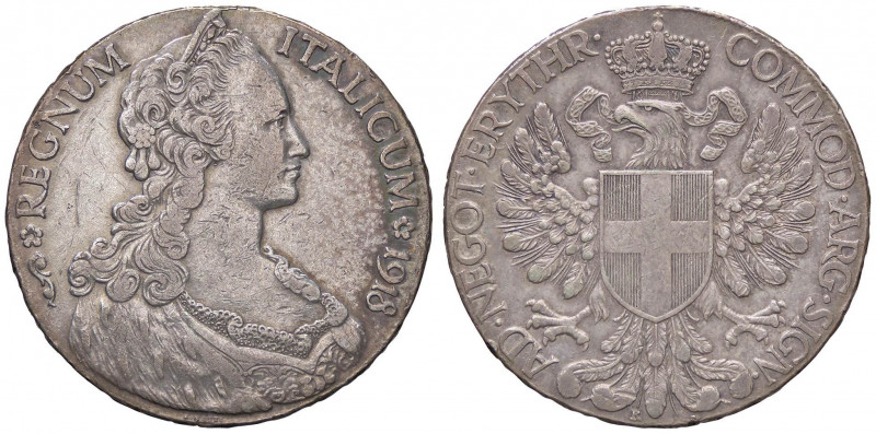 SAVOIA - Eritrea - Tallero 1918 Pag. 956; Mont. 434 R AG Segnetti al D/
 Segnet...