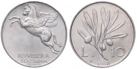 REPUBBLICA ITALIANA - Repubblica Italiana (monetazione in lire) (1946-2001) - 10 Lire 1948 Mont. 6 NC IT
 
FDC
