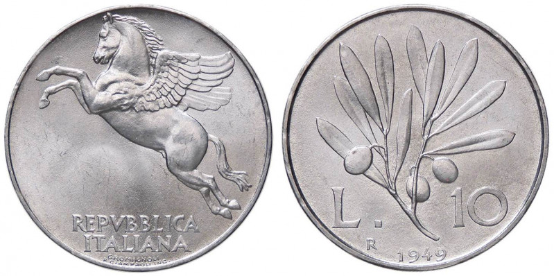 REPUBBLICA ITALIANA - Repubblica Italiana (monetazione in lire) (1946-2001) - 10...