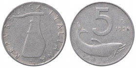 REPUBBLICA ITALIANA - Repubblica Italiana (monetazione in lire) (1946-2001) - 5 Lire 1956 Mont. 8 RR IT
 
BB