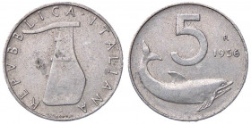 REPUBBLICA ITALIANA - Repubblica Italiana (monetazione in lire) (1946-2001) - 5 Lire 1956 Mont. 8 RR IT
 
qBB