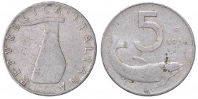 REPUBBLICA ITALIANA - Repubblica Italiana (monetazione in lire) (1946-2001) - 5 Lire 1956 Mont. 8 RR IT
 
MB