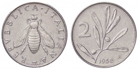 REPUBBLICA ITALIANA - Repubblica Italiana (monetazione in lire) (1946-2001) - 2 Lire 1958 Mont. 7 RR IT
 
bello SPL
