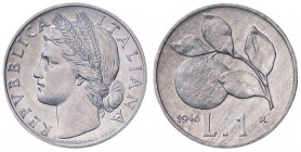 REPUBBLICA ITALIANA - Repubblica Italiana (monetazione in lire) (1946-2001) - Lira 1946 Mont. 3 R IT
 
qFDC