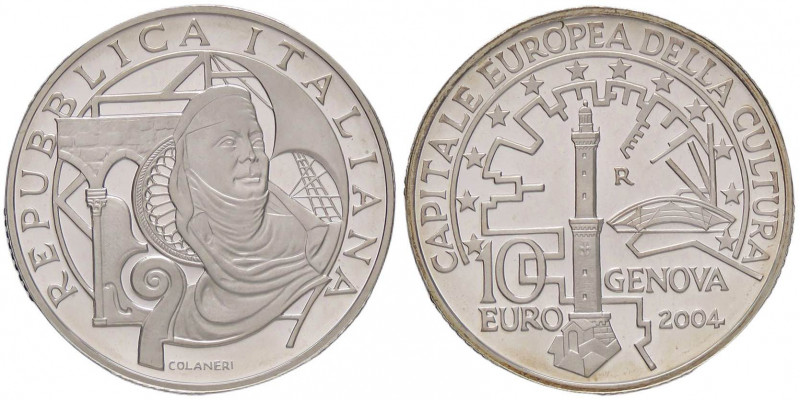 REPUBBLICA ITALIANA - Repubblica Italiana (monetazione in euro) (2002) - 10 Euro...