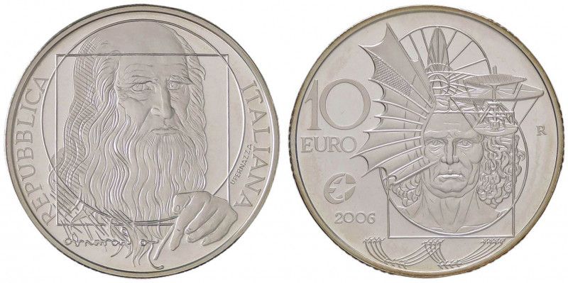 REPUBBLICA ITALIANA - Repubblica Italiana (monetazione in euro) (2002) - 10 Euro...