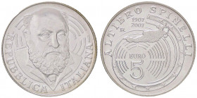 REPUBBLICA ITALIANA - Repubblica Italiana (monetazione in euro) (2002) - 5 Euro 2007 - Spinelli AG In confezione
 In confezione - 
FDC