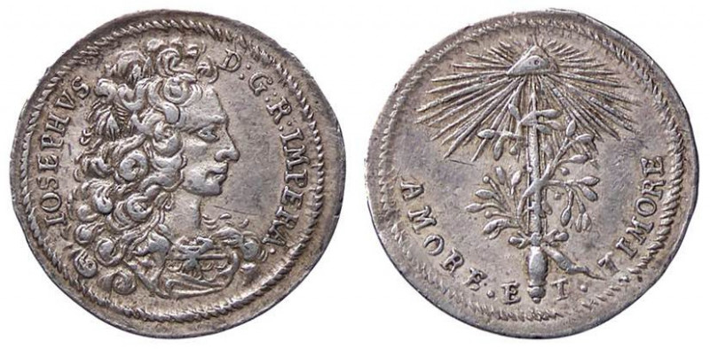 MEDAGLIE ESTERE - AUSTRIA - Giuseppe I (1705-1711) - Medaglia AMORE ET TIMORE Fo...