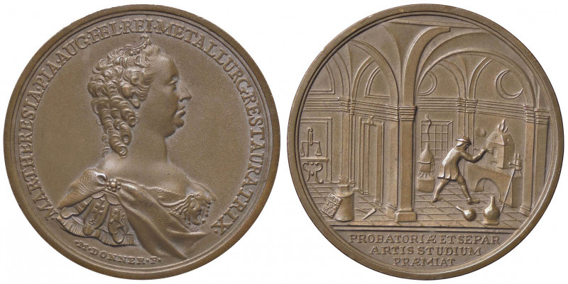 MEDAGLIE ESTERE - AUSTRIA - Maria Teresa e Francesco I (1740-1765) - Medaglia AE...