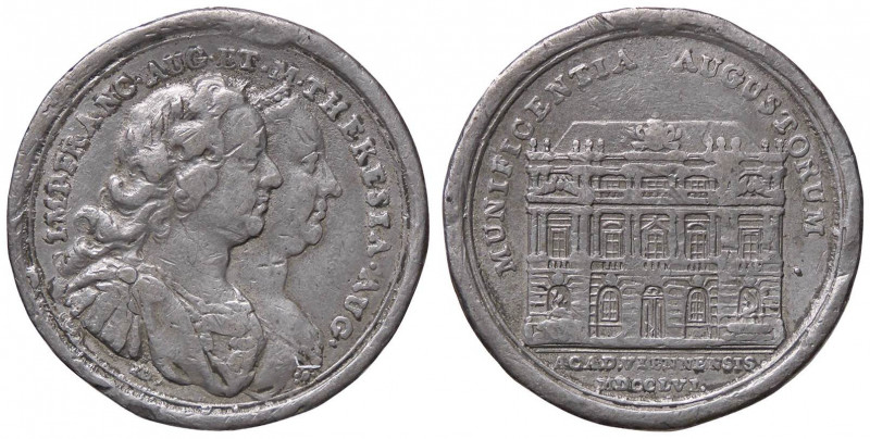 MEDAGLIE ESTERE - AUSTRIA - Maria Teresa e Francesco I (1740-1765) - Medaglia 17...